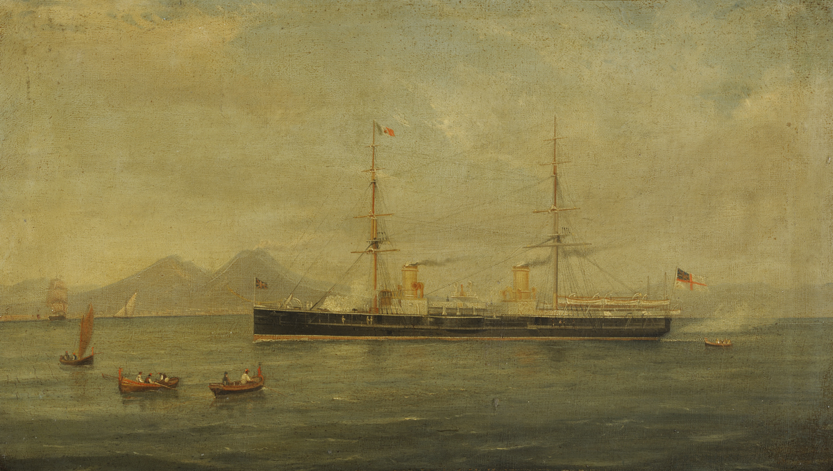 Antonio de Simone the Elder, HMS Inflexible