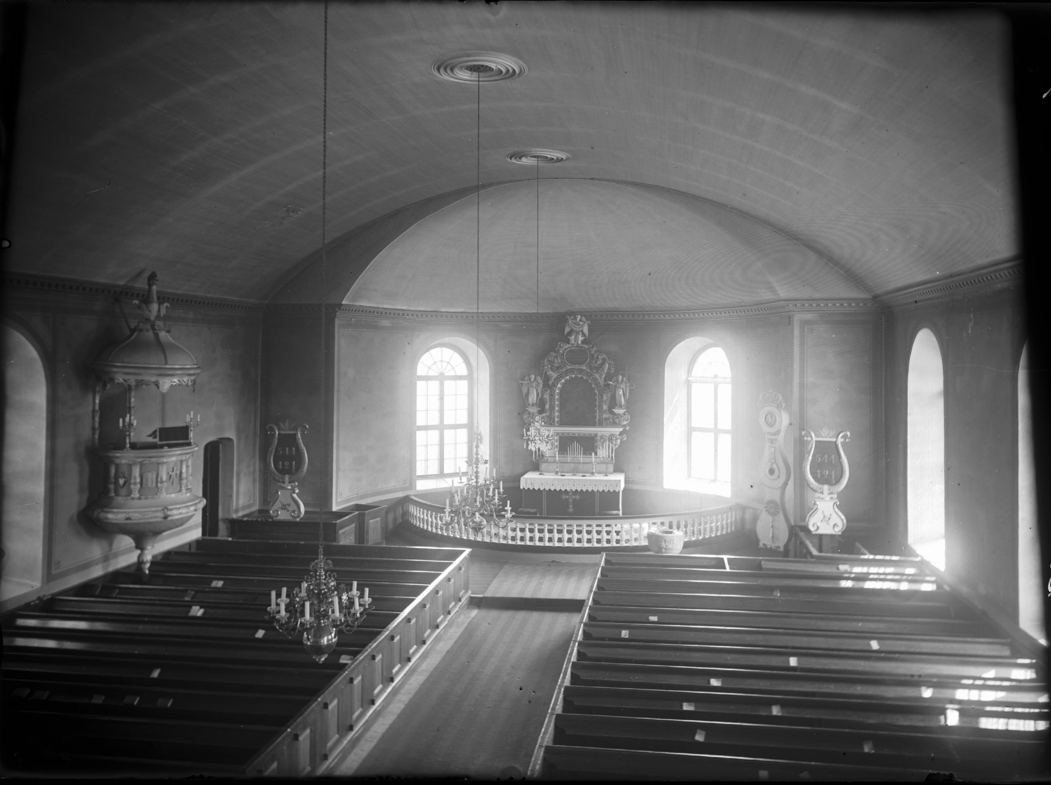 Axel Forssén, Skredsviks kyrka