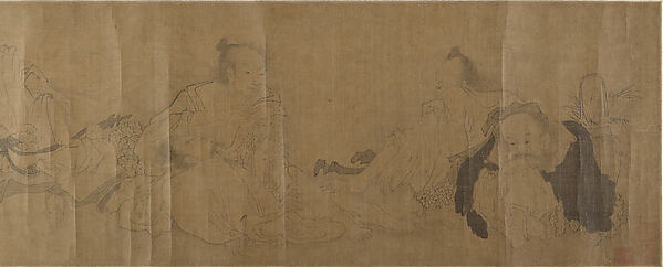 Unidentified artist, Immortals and Sages