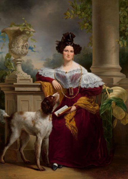 Jan Adam Kruseman, Portrait of Alida Christina Assink