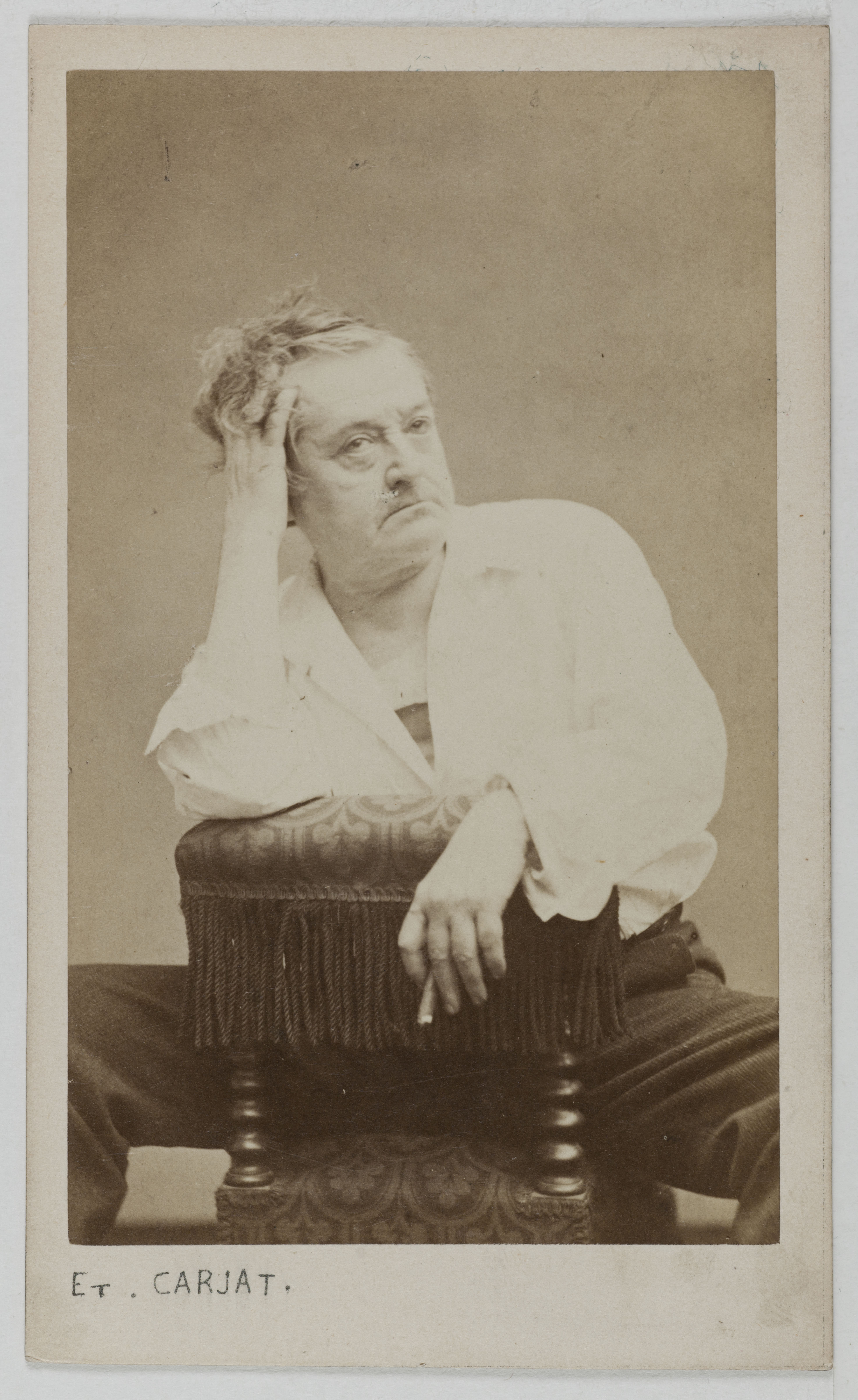 Carjat & Cie, Portrait de Frédérick Lemaître, (Antoine-Louis-Prosper Lemaître, 1800-1876), (acteur)