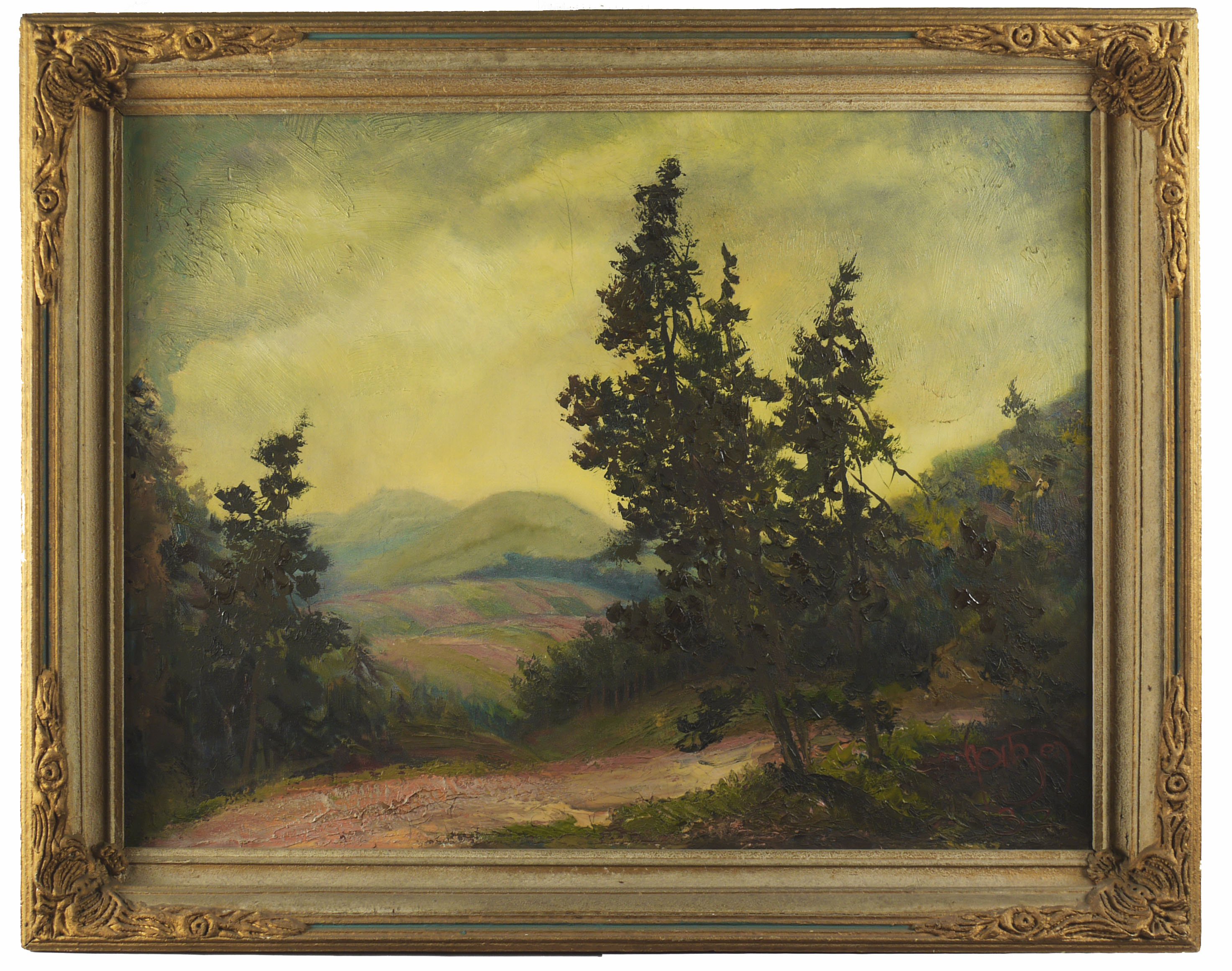 Karl Philipp Spitzer, Landschaft in der Südpfalz