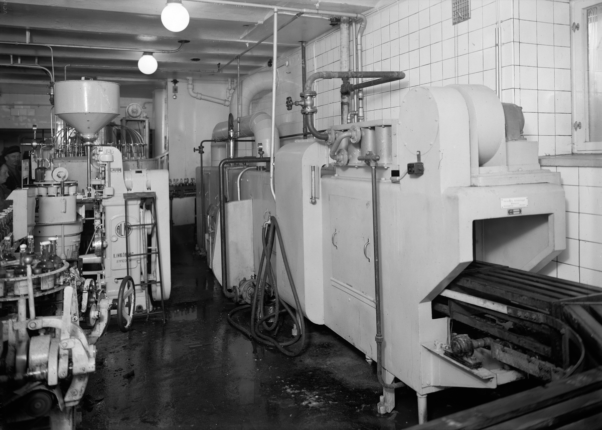 Paul Sandberg, Bryggeri AB Kronan, Sturegatan 24 B, Uppsala, interiör 1945