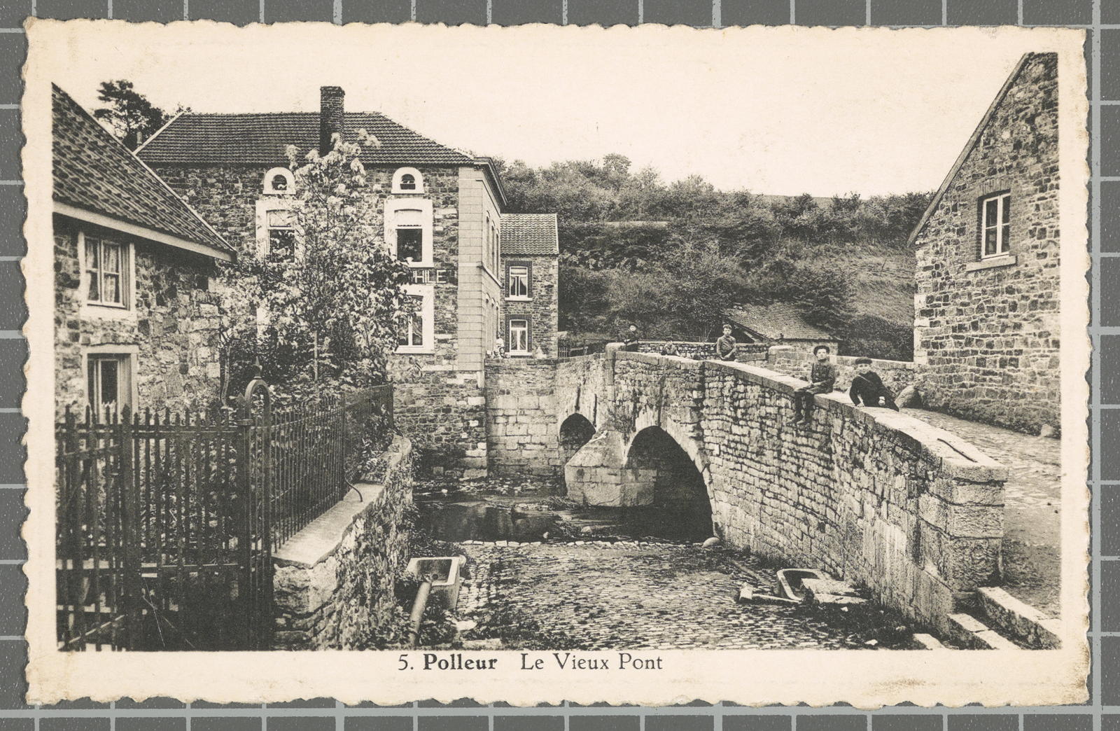 Desconegut, 5. Polleur. Le Vieux Pont