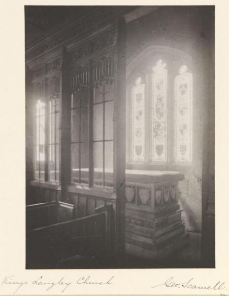 Scamell, George (Mr), National Photographic Record and Survey