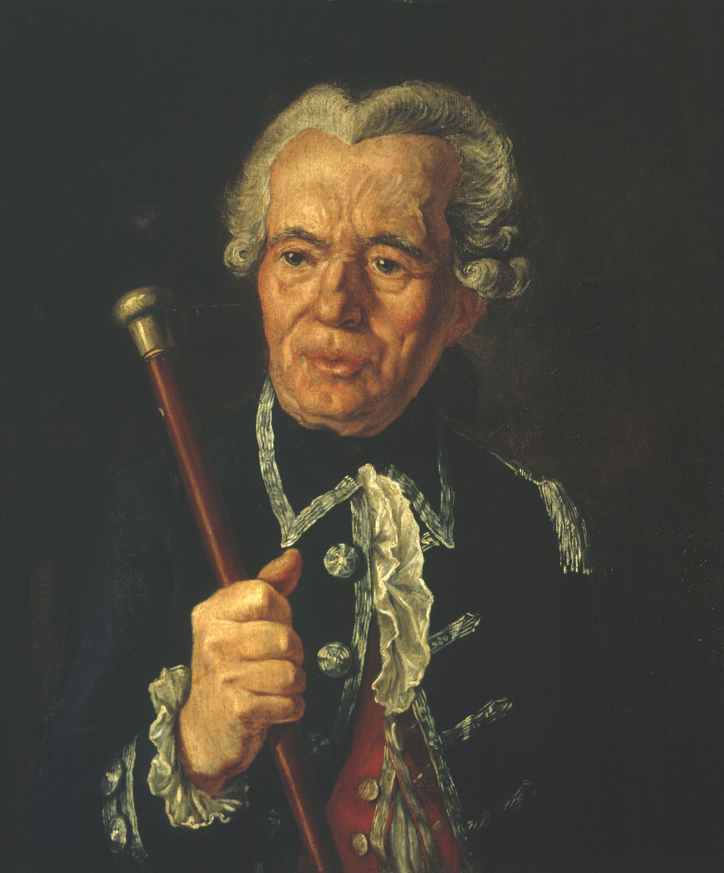 Anonyme, Portrait présumé de Bernard Jourdan, marquis de Launay (1740-14 juillet 1789), gouverneur de la Bastille.