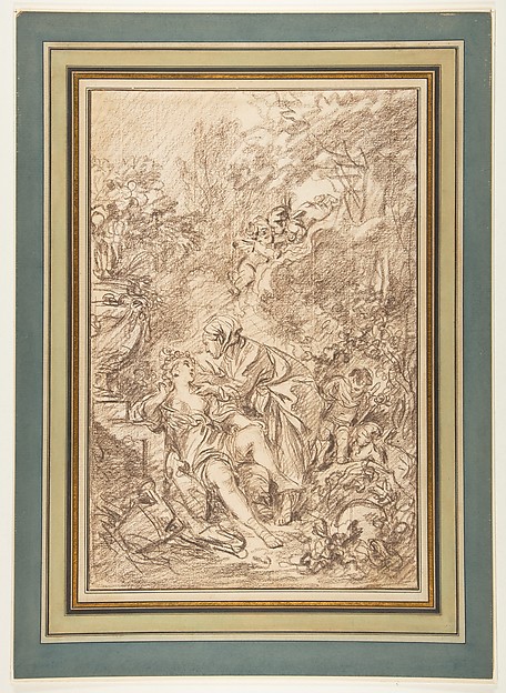 François Boucher, Vertumnus and Pomona