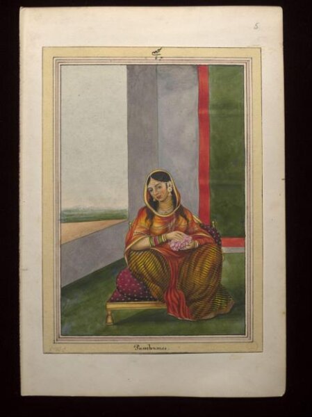 Unknown, An album containing fifty-three drawings depicting occupations.