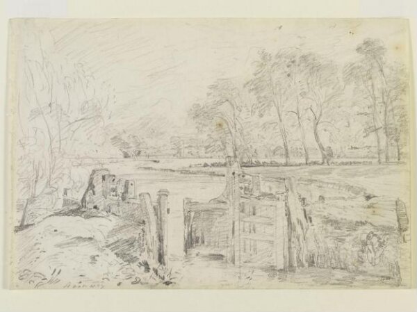 Constable, John (RA), A lock on the Stour