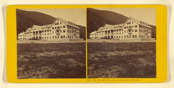 Benjamin West Kilburn, Profile House, Franconia Notch.