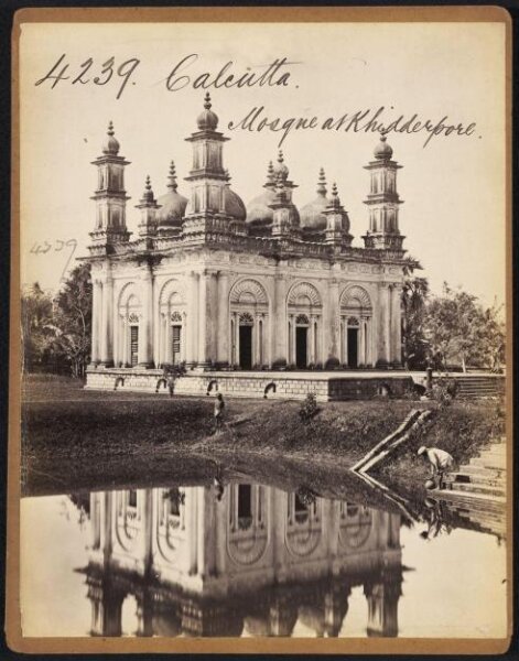 Francis Frith, Calcutta.  Mosque at Khidderpore