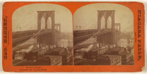 George Barker, Brooklyn Bridge