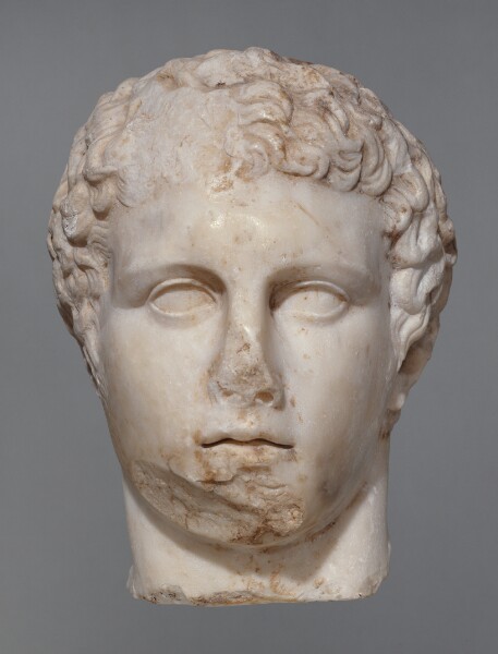 Unknown, Head of a Man (Ares Ludovisi type)