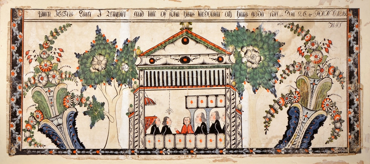 Unknown artist, Bonadsmålning