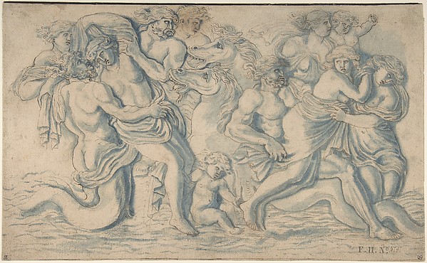 François Perrier, Tritons Carrying Off Nereids