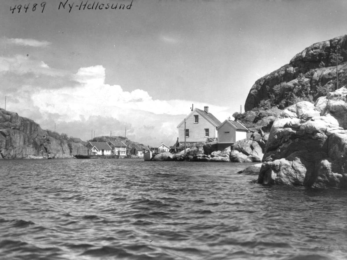 Anders Beer Wilse, Wilse original, Oversiktsbilde, Ny Hellesund
