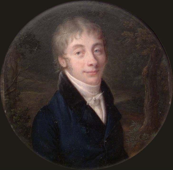 Johan Gørbitz, Portrait of a young Man. Copy