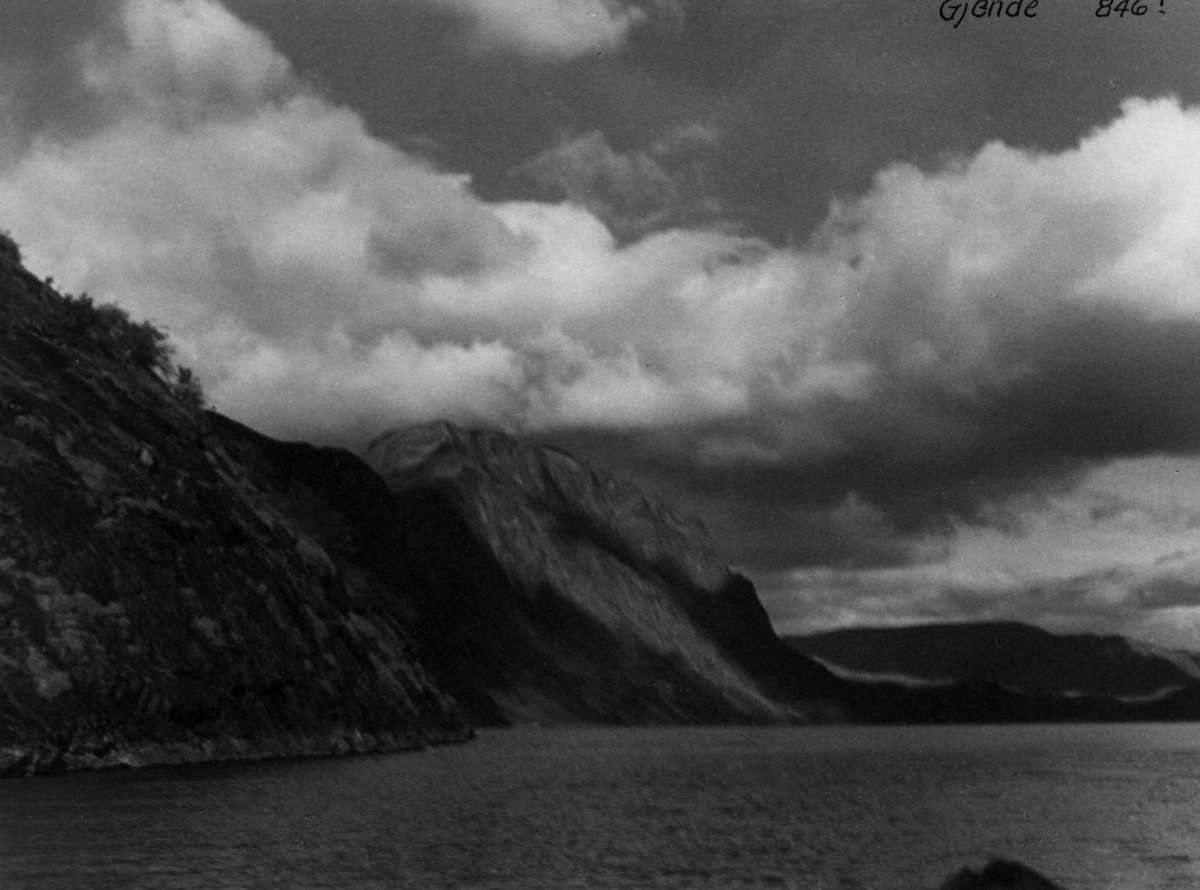 Anders Beer Wilse, Jotunheimen, Gjende, Landskap