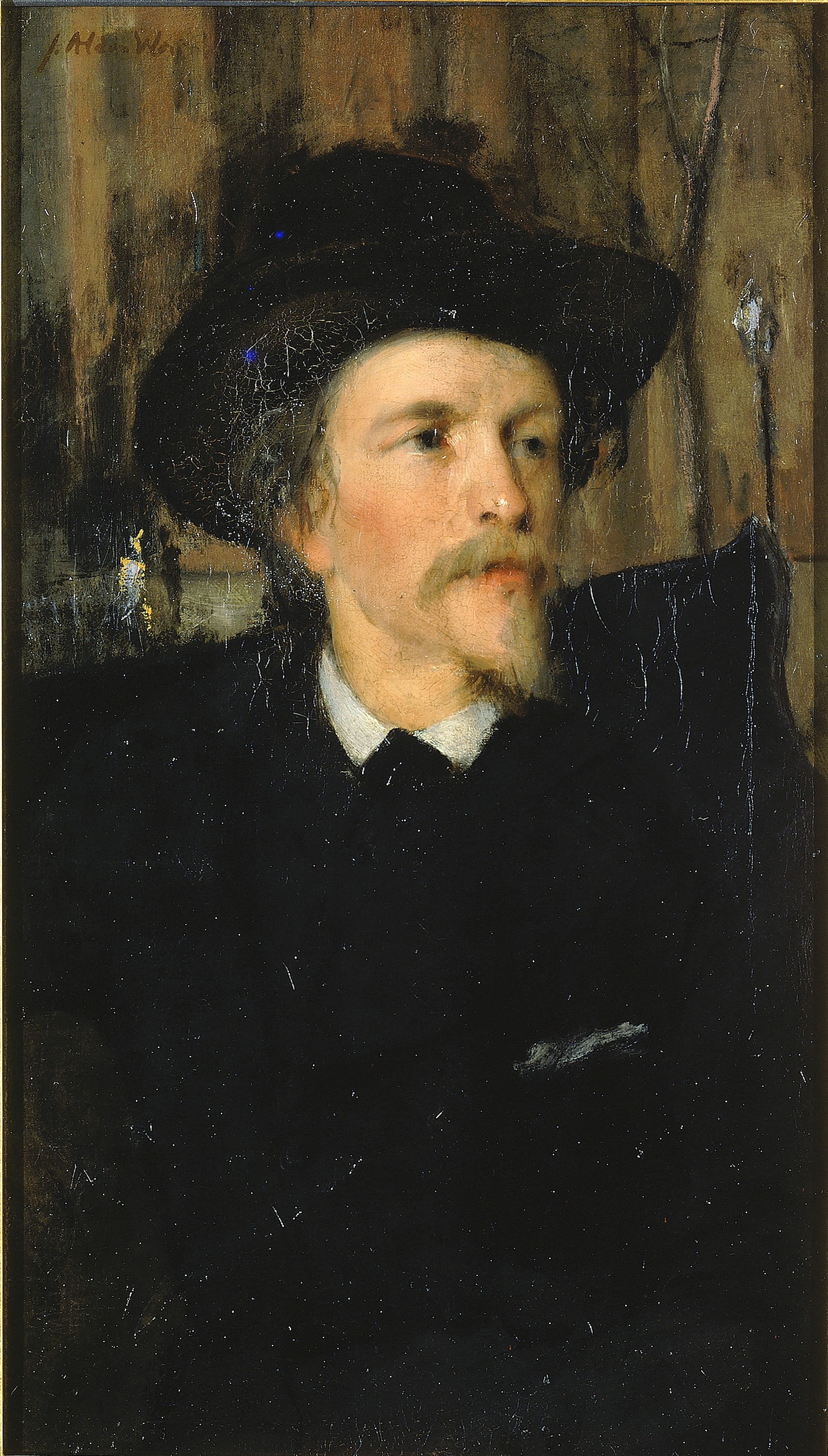 J. Alden Weir, Portrait of Wyatt Eaton