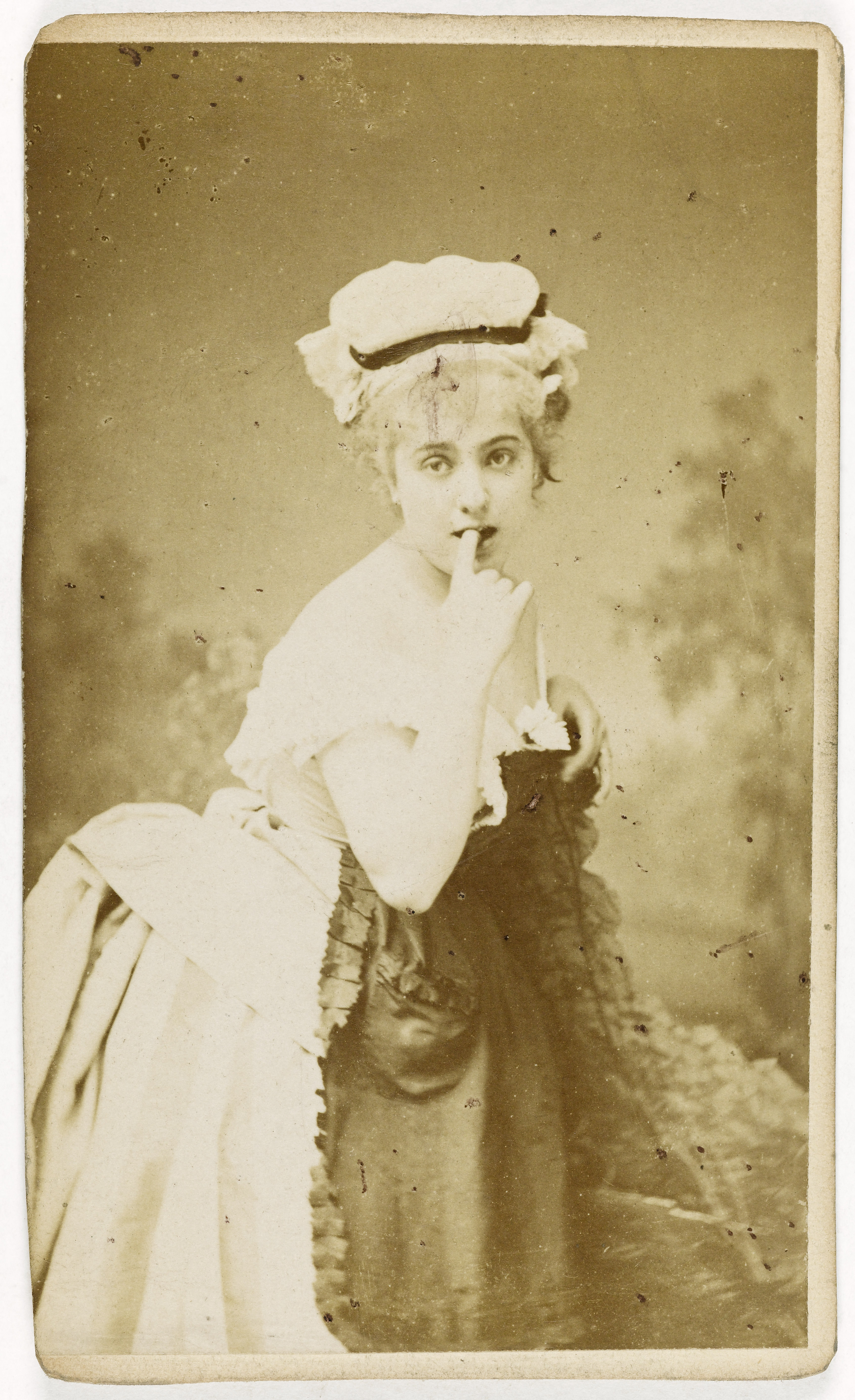 Anonyme, Portrait de Théo, (Cécile Piccolo, épouse de Mr Vacher, dite), (1854-après 1901), (actrice)