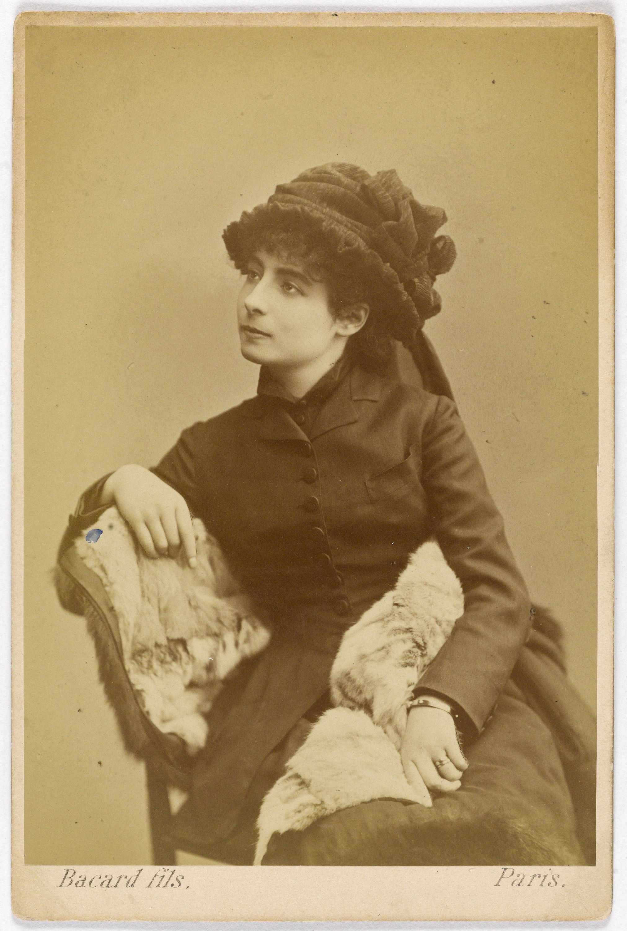 Bacard Fils, Portrait d'Henriot Jane, (1878-1900), actrice