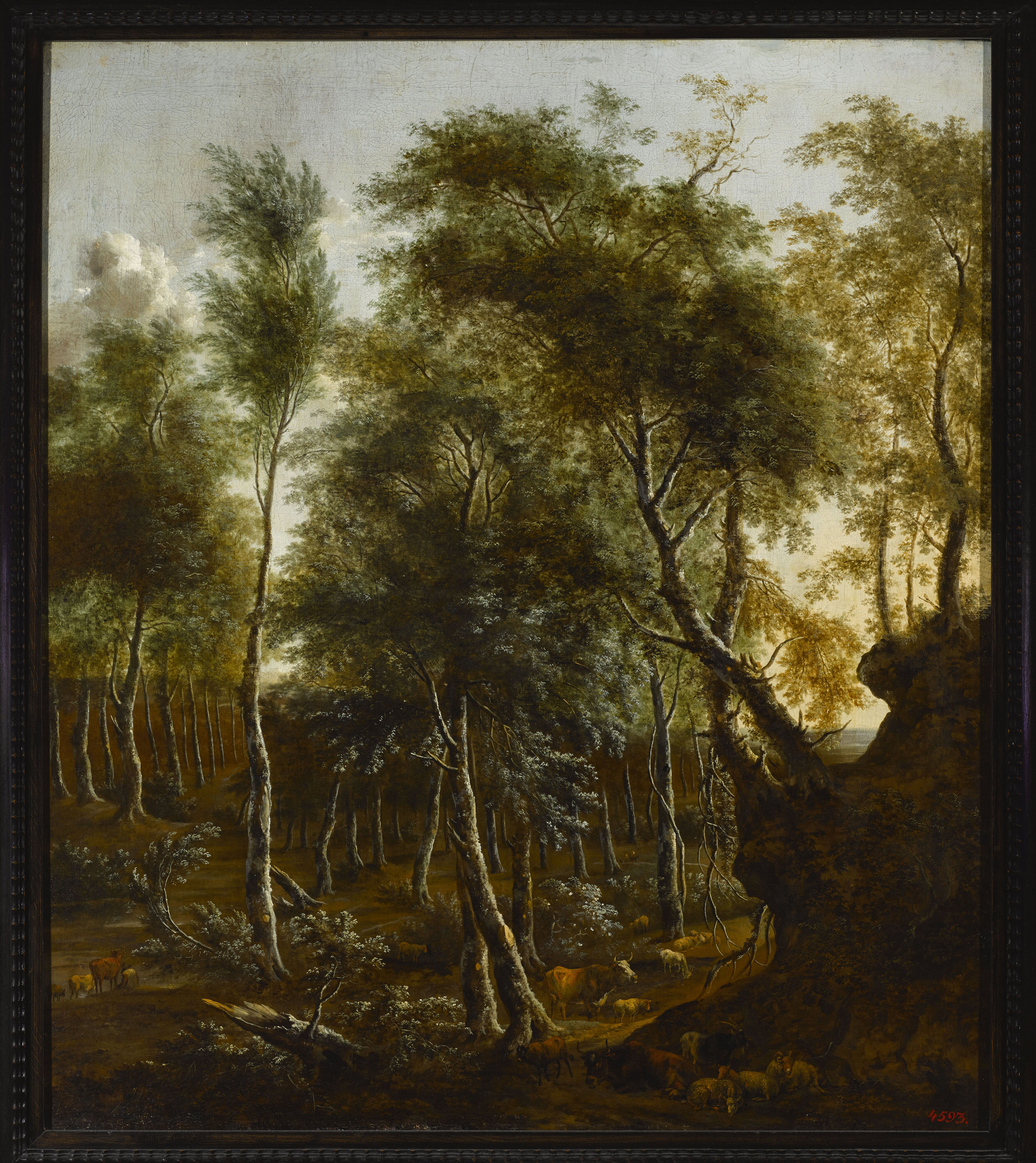 Frederik de Moucheron, Forest landscape