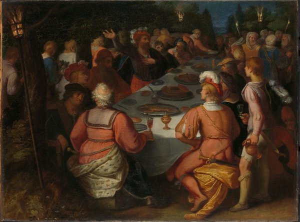 Otto van Veen, De samenzwering van Julius Civilis met de Bataven in een heilig woud