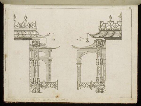 Matthias Darly, A New Book of Chinese Designs Calculated to Improve the present Taste etc.