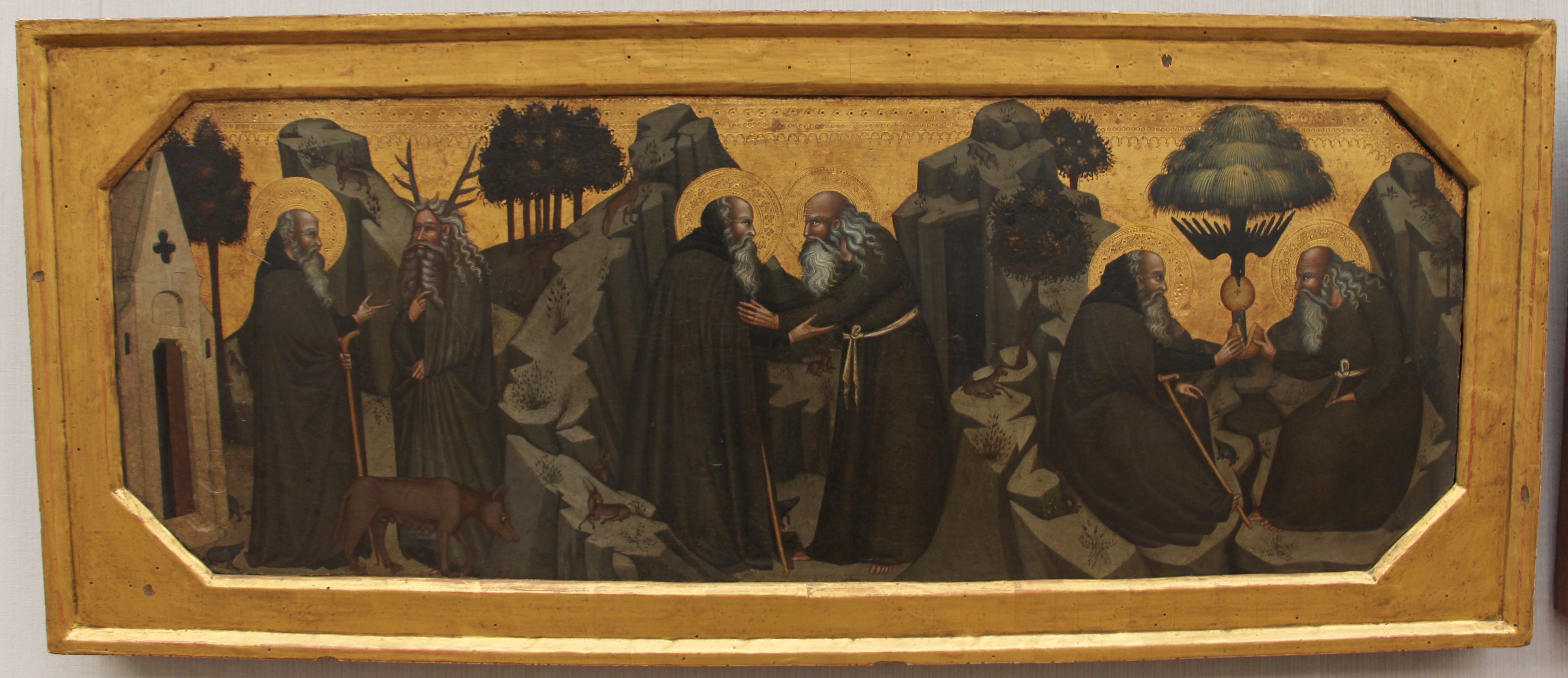 Bartolo di Fredi, Scenes from the Life of Sacred Hermits