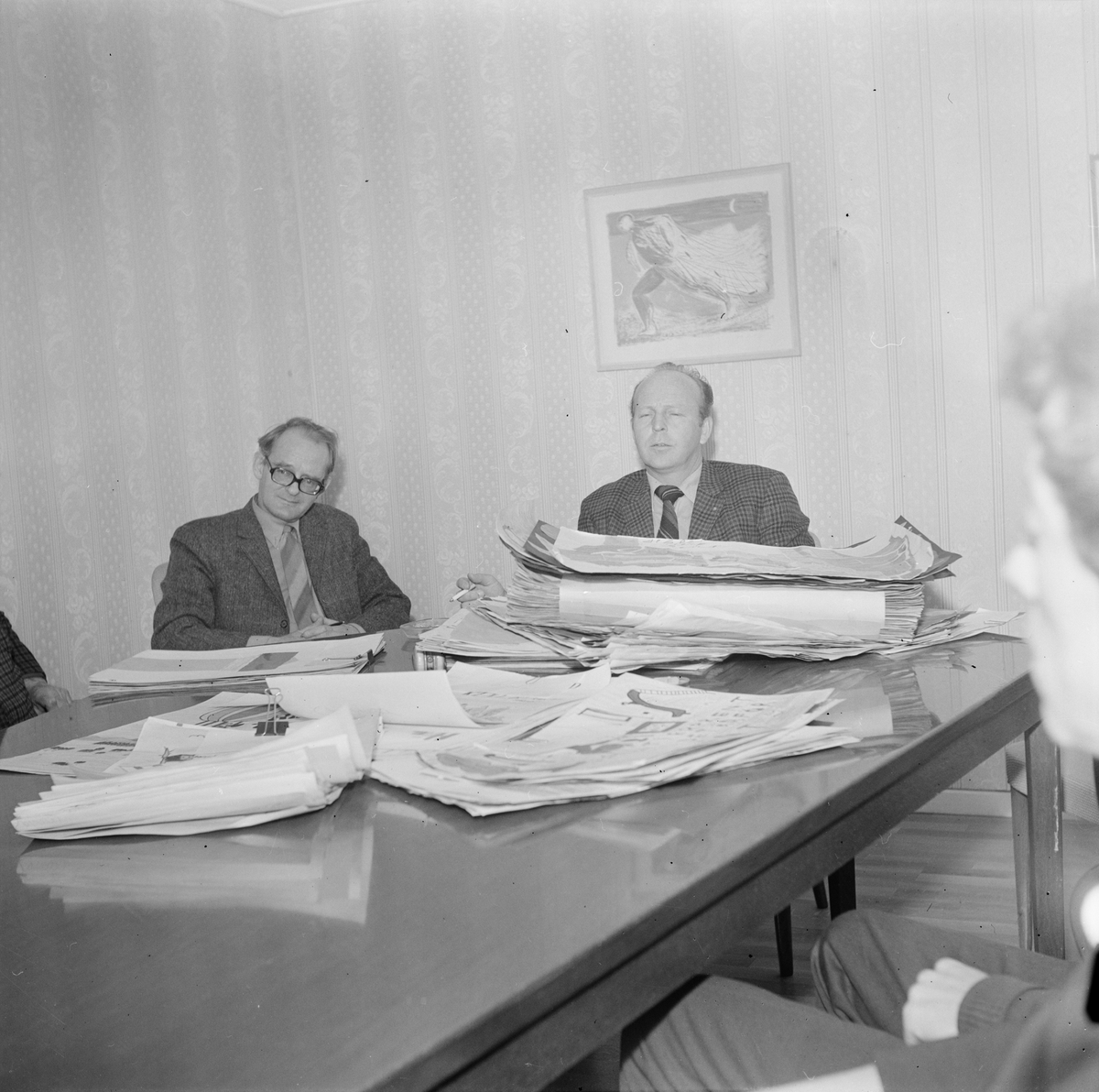 Tierp Arbetarbladet, The drawing contest “Keep Tierp rent,” Uppland, May 1972