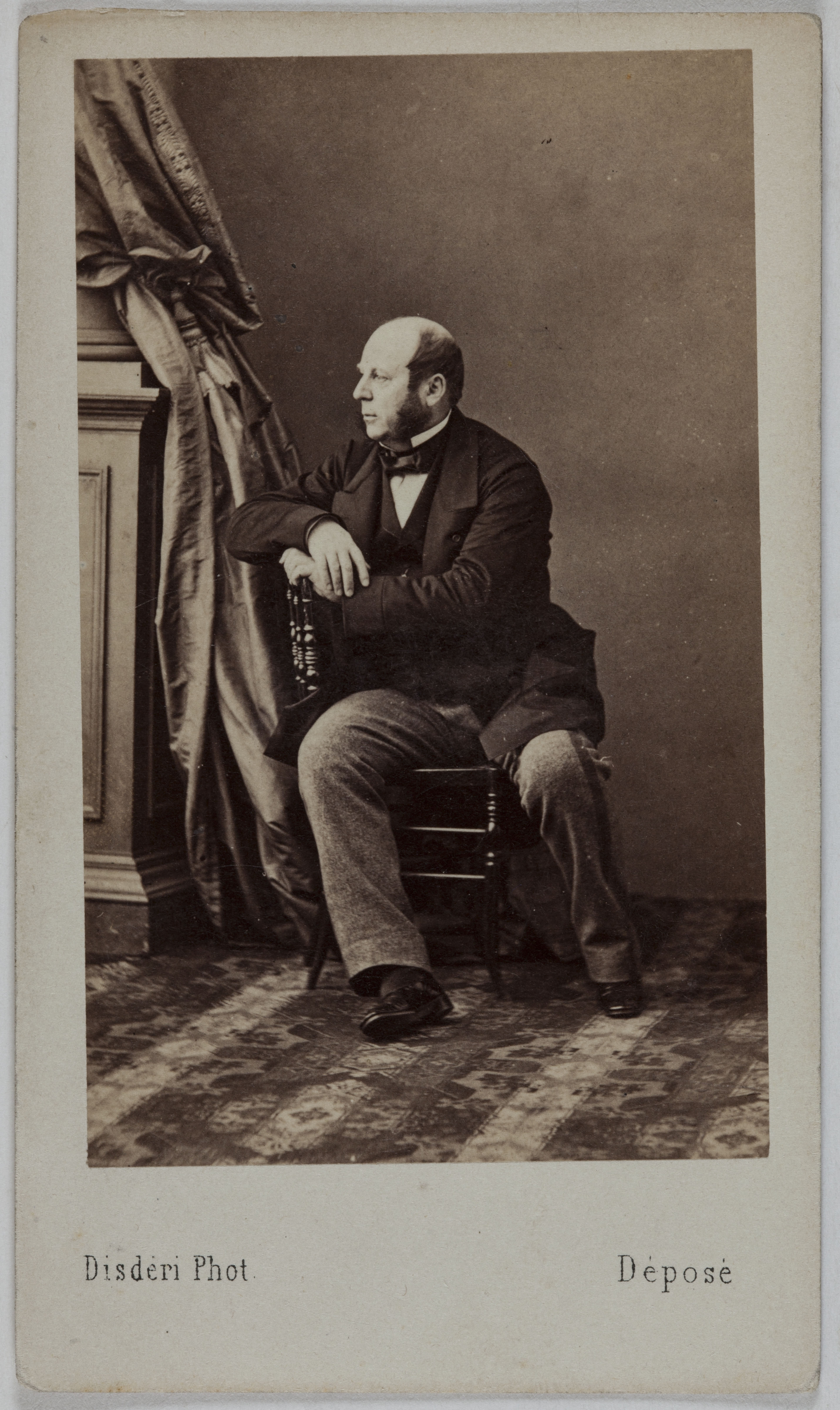 Disderi & Cie, Portrait de Pierre Jules Baroche (1802-1870), (avocat, homme politique)
