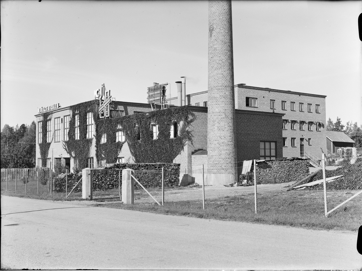 Paul Sandberg, Mjölkcentralen, Järlåsa, Uppland