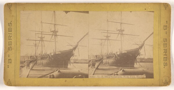 Unknown, U.S. Ship Colorado, New York Harbor.