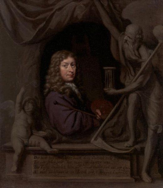 Michiel van Musscher, Self-Portrait