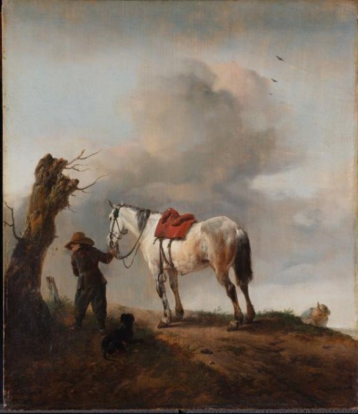 Philips Wouwerman, De schimmel