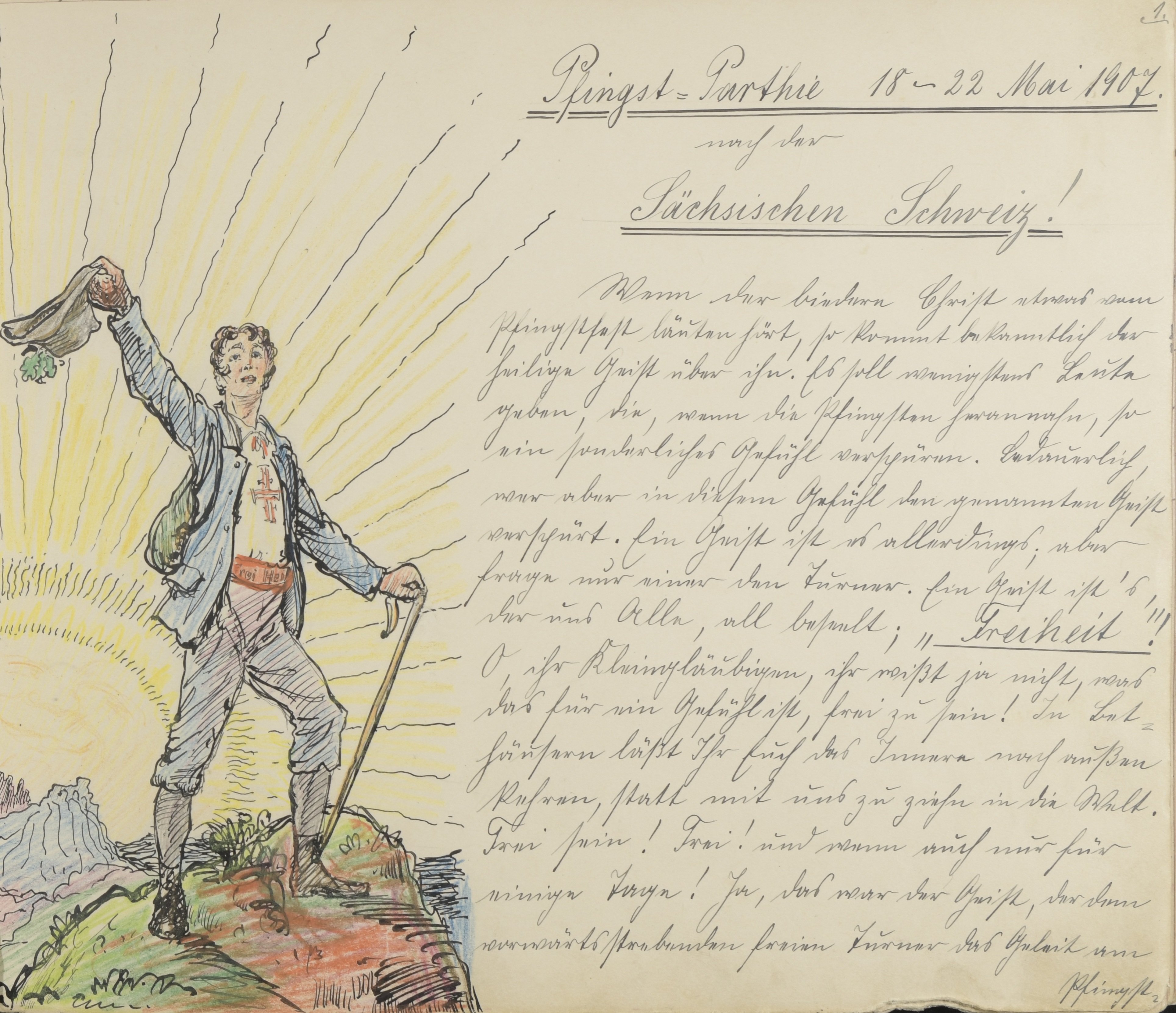 Unknown artist, Pfingst-Parthie; S. 100