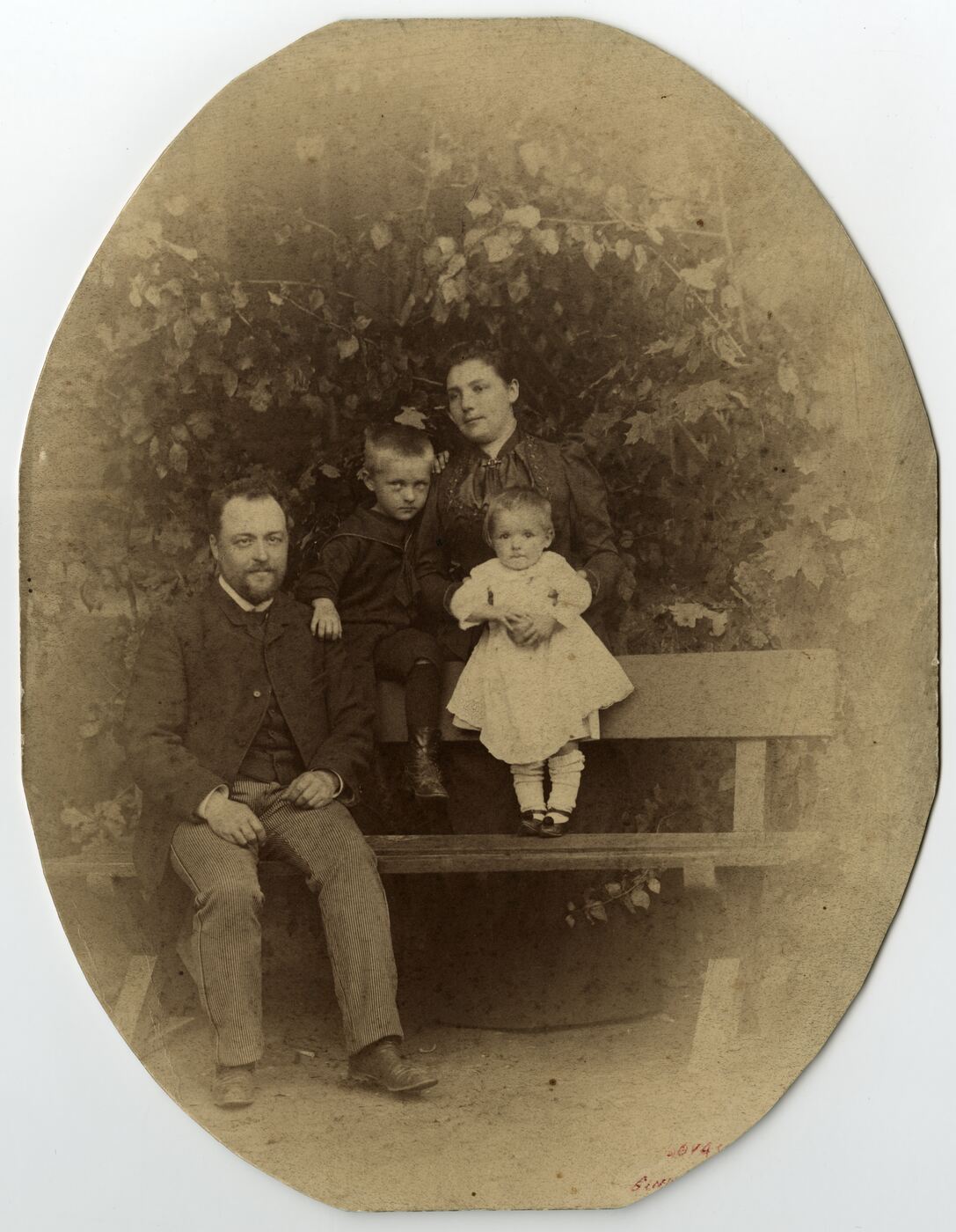 Nežinomas autorius, Sofijos ir Vladimiro Zubovų šeima