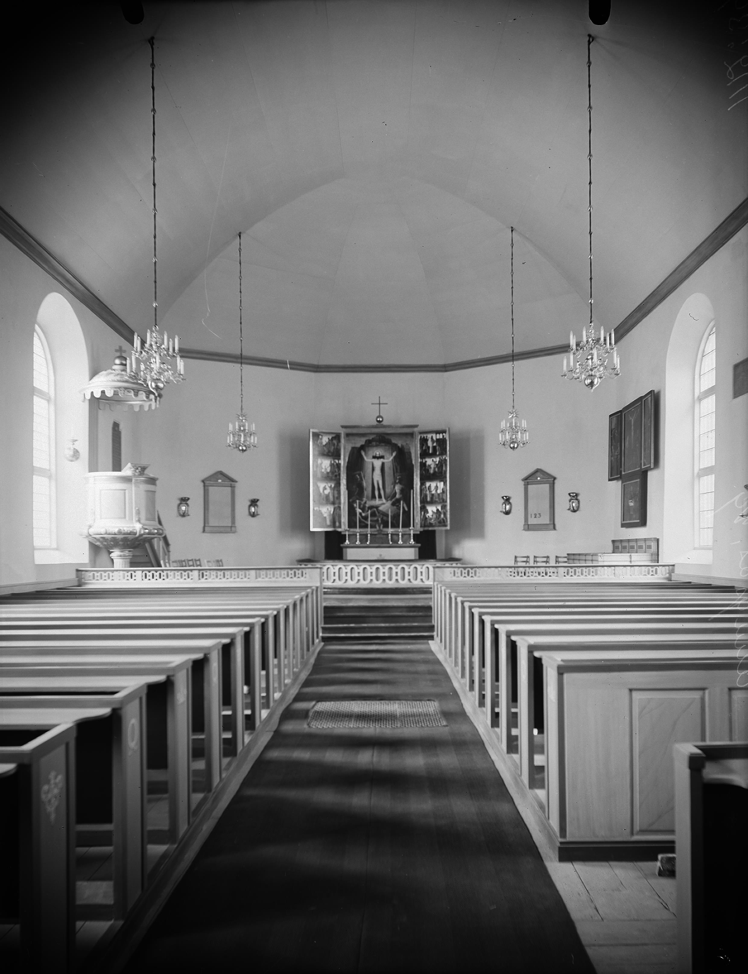 Axel Forssén, Christinae kyrka