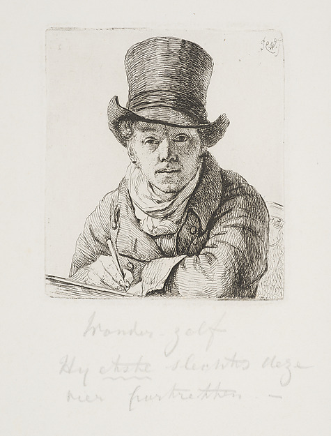 Pieter Christoffel Wonder, Self-Portrait