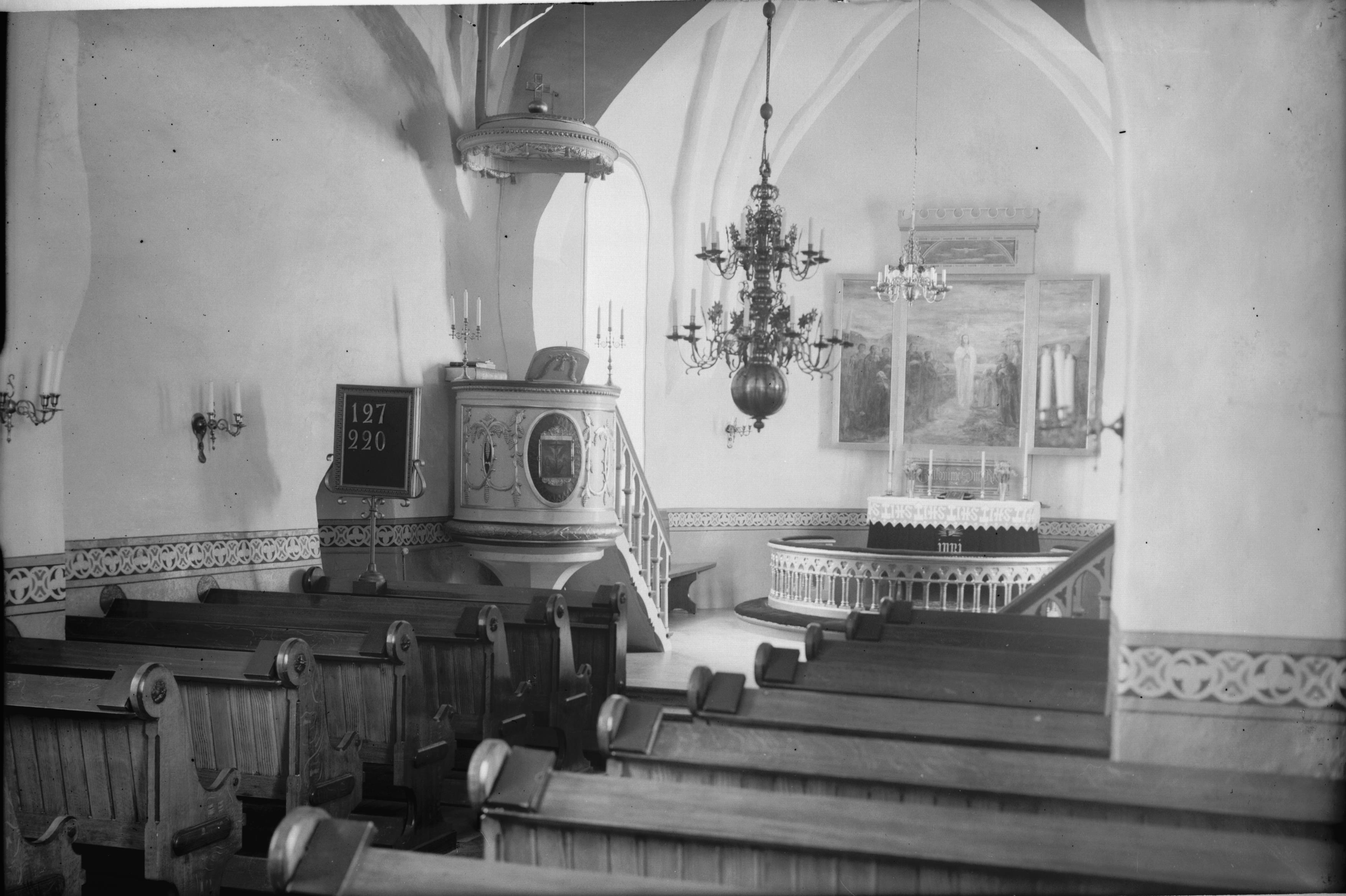 Erik Fant, Lista kyrka
