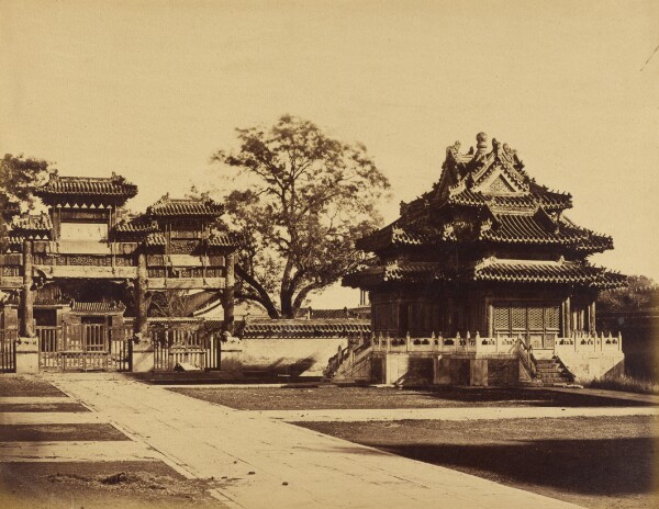 Felice Beato, Imperial Winter Palace, Pekin, October 29, 1860