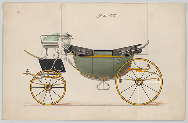 Brewster & Co., Design for Landau, No. 4100