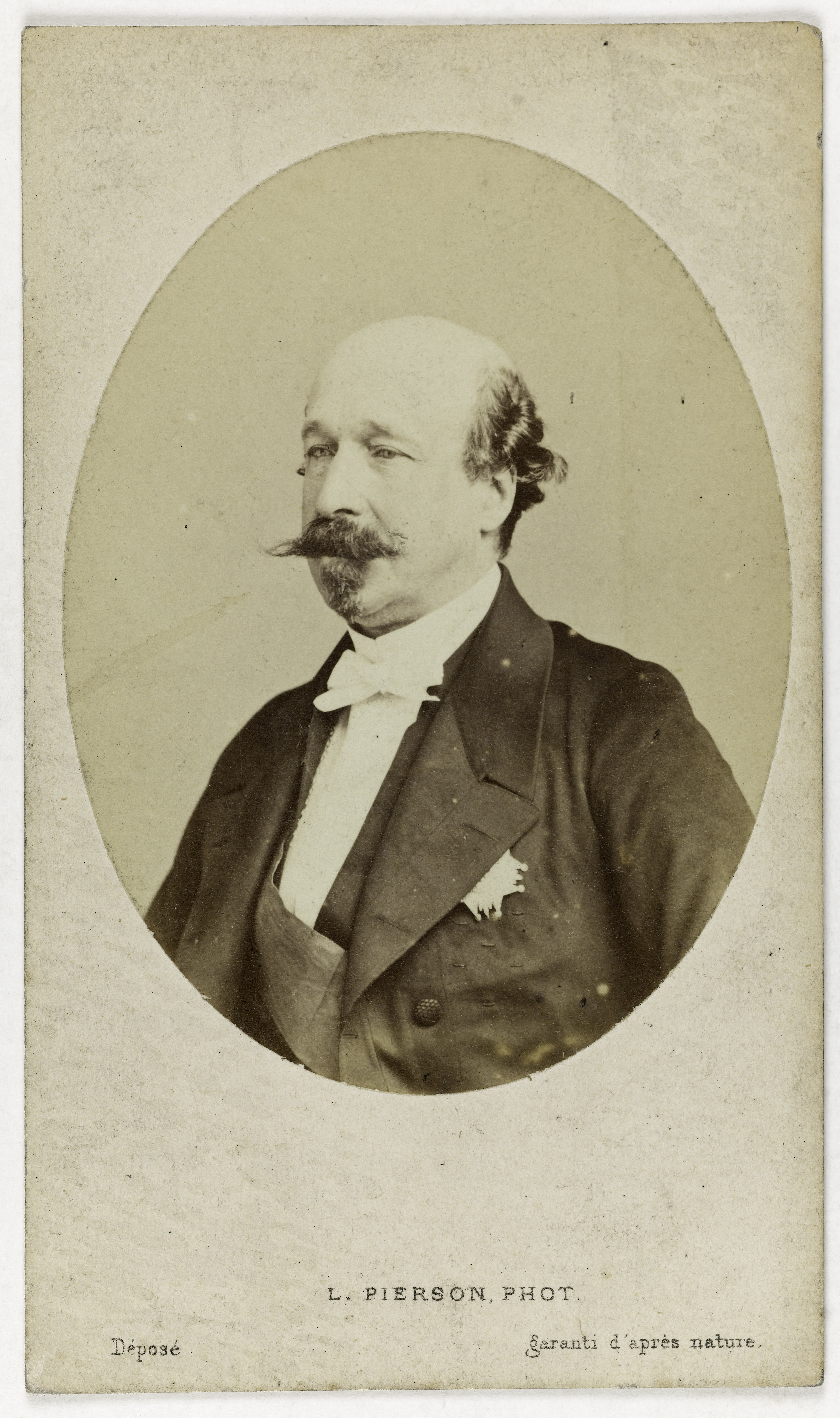 Mayer Frères et Pierson, Portrait de Charles Louis Joseph Demorny, duc de Morny (1811-1865), officier, industriel, homme politique et ambassadeur.