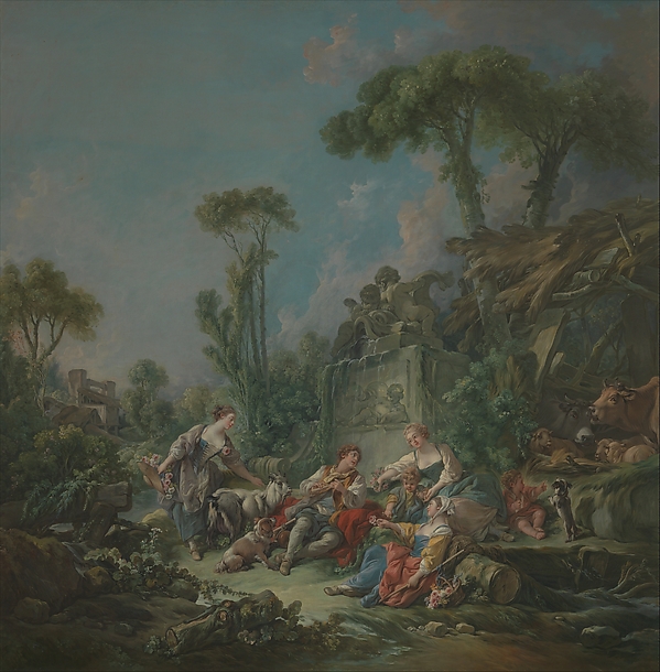 François Boucher, Shepherd's Idyll