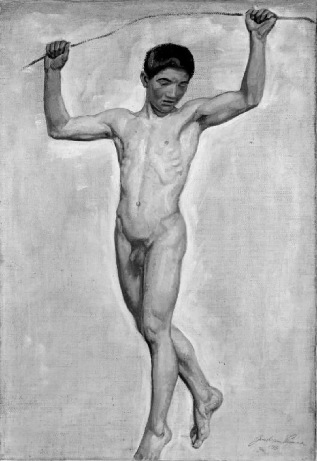 Joakim Skovgaard, Stående mandlig model