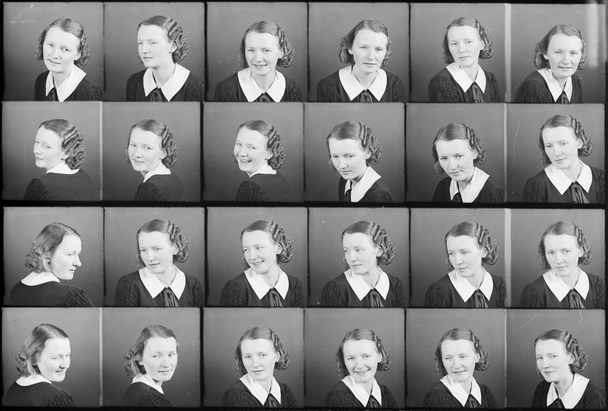 Skötsner-Edhlund, Sylvia från Östhammar, Uppland 1936