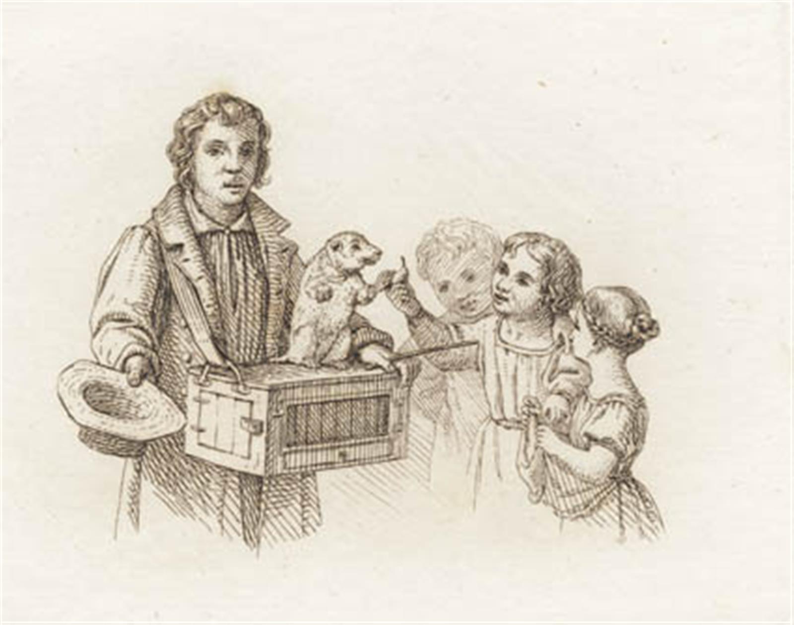 Martinus Rørbye, Illustration til "Halvhundrede Fabler for Børn" af Hey