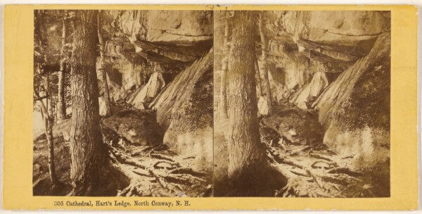 Edward Bierstadt, Cathedral, Hart's Ledge, North Conway, N.H.