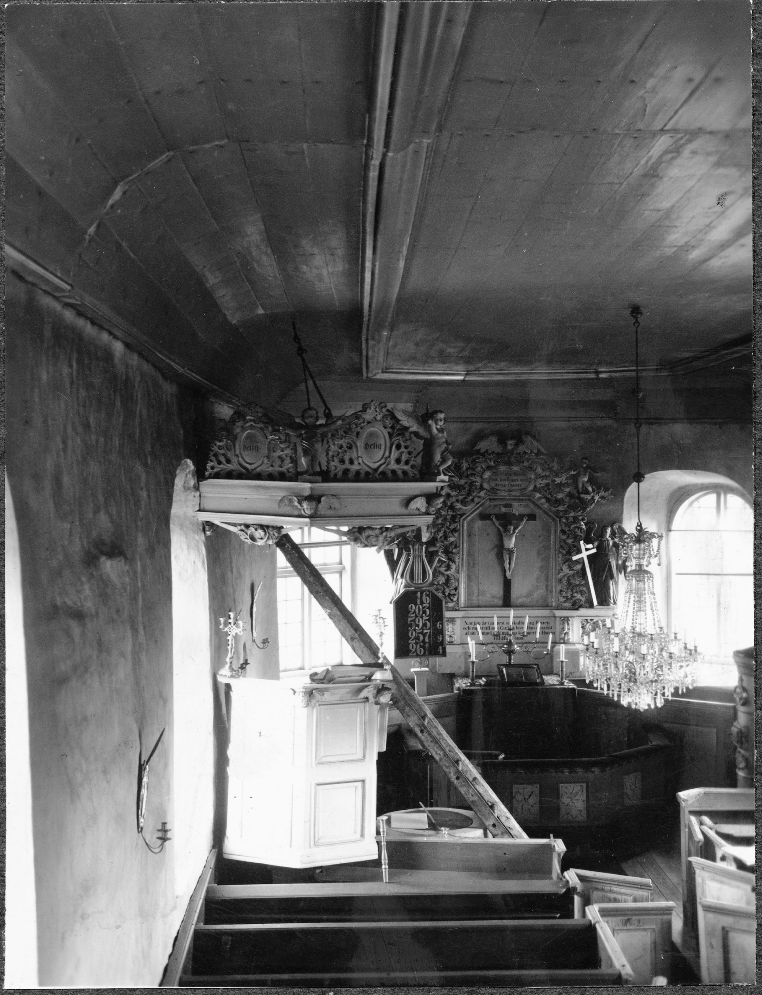 Olle Hellström, Molla kyrka