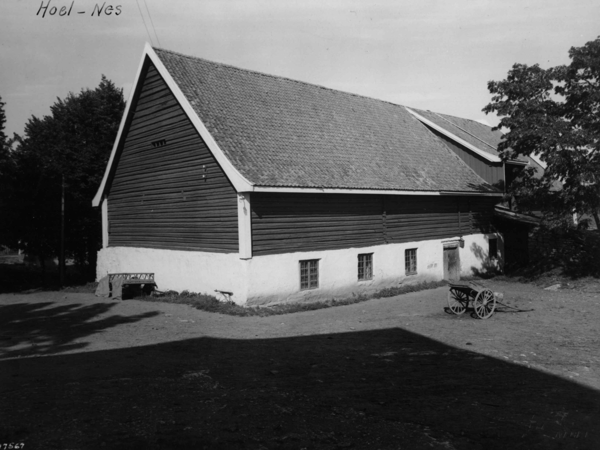 Anders Beer Wilse, Hoel gård Landbruk